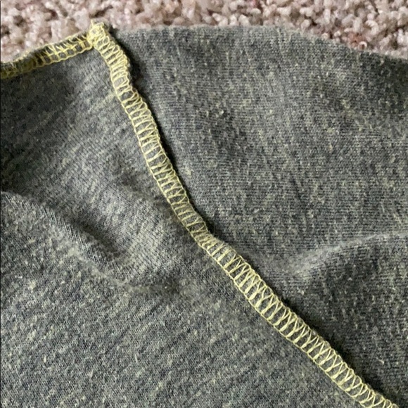 Green Shopbop Basics Zip Up Lightweight Top - Picture 3 of 7